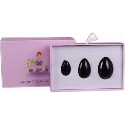 DropShipping Natural Jade Yoni Egg Vaginal Muscles Tightening Jade Eggs Kegel Exerciser Ben Wa Ball Women Hygiene Products