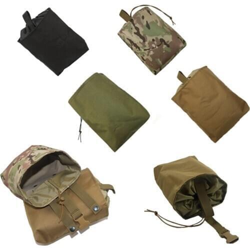 Molle Tactical Dump Drop Magazine Pouch Utility EDC Military Accessories Recovery Bag Hunting Airsoft Ammo Mag Pouches