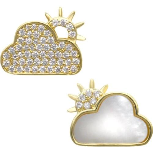 TIRIM Ballet Girl Crystal Cute Earrings for Women Fairy Jewelry Accessories Cubic Zirconia S925 Needle Romanic