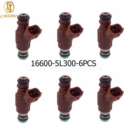 6PCS Fuel Injector FBJB100 For Nissan Sentra 2000-2003 1.8L L4 QG18DE 16600-5L300 166005L300