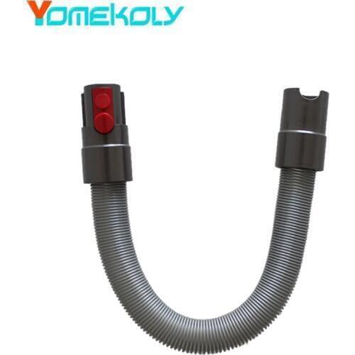 For Dyson V7 V8 V10 Vacuum Cleaner High Quality PU Extended Telescopic Extension Hose Replacement Spare Parts free shipping