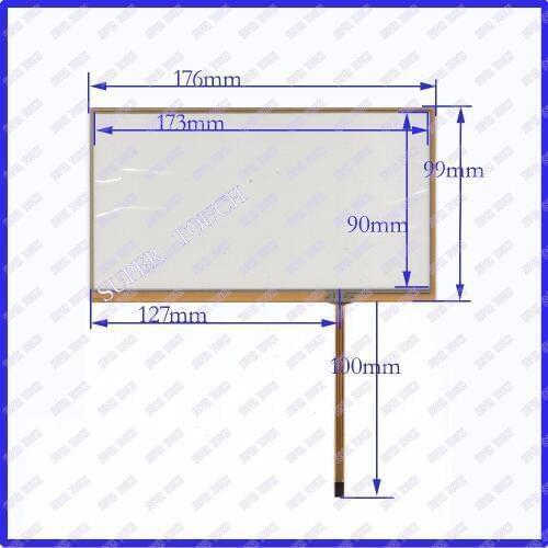 ZhiYuSun 3PCS/Lot 176mm*99mm POST 7.1 inch screen outer periphery dimension 176*99 General touch screen