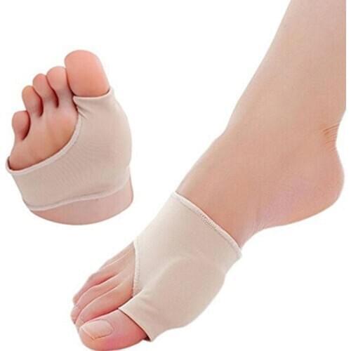 1Pair Soft Bunion Protector Foot Toe Separator Straightener Hallux Valgus Thumb Corrector Splint Foot Pain Relief Feet Care