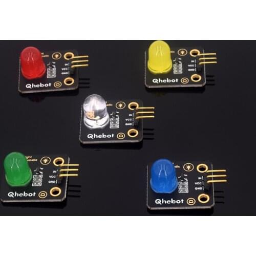 10mm Light-emitting LED Module, High-brightness LED Light, Light-emitting Diode, Electronic Building Block Module