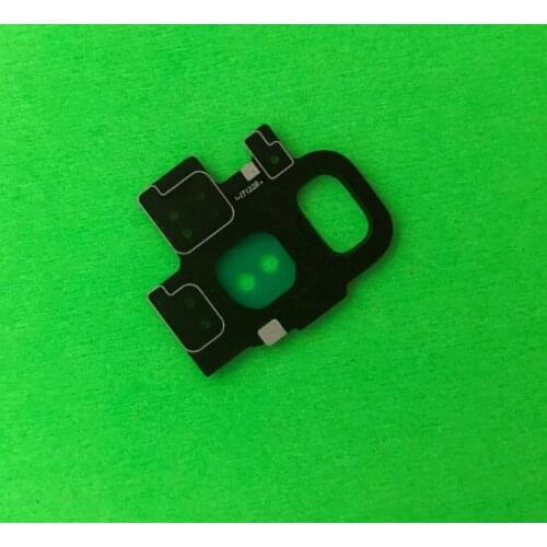 100Pcs/Lot For Samsung Galaxy S9 Rear Back Camera Glass Lens Cover With Frame Holder Replacement Parts