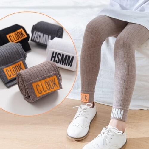2 pcs /lot Child Long Pants Winter Long Legging for Girl Fashion Character Warm Legging for Child 2021 New Girl Pants Autumn