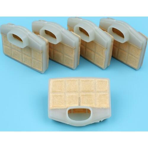 5Pcs/lot Air Filter For Husqvarna 362 362XP 365 371 372 Jonsered CS 2063 2071 2163 2171 CS2166 CS2172 Chainsaw # 503814503