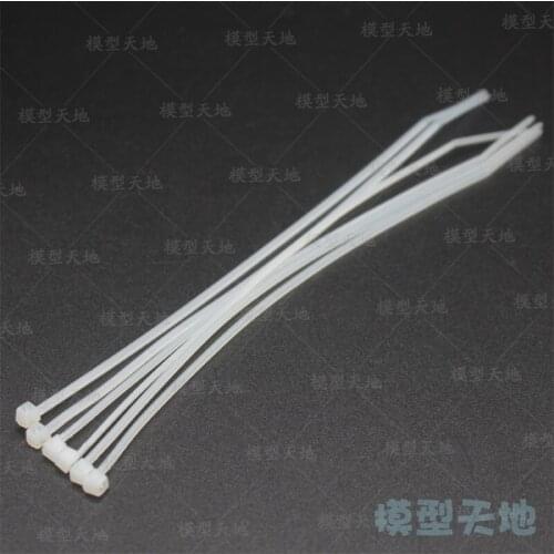 6PCS HSP 02103 Nylon Zip Tie 6P For 1/10 RC Model Car Flying Fish 94122 94106 94166 94155 94177 94188 94108