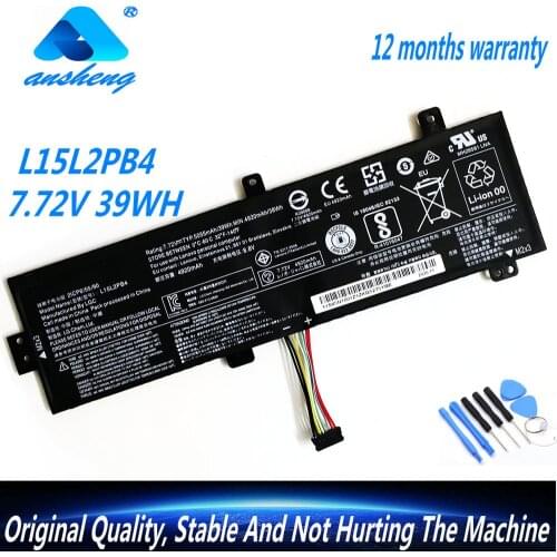 Genuine L15L2PB4 Laptop Battery For Lenovo IdeaPad 510-15ISK 310-15ISK 310-15IAP 310-15ABR L15L2PB5 L15M2PB5 L15C2PB5 L15M2PB3