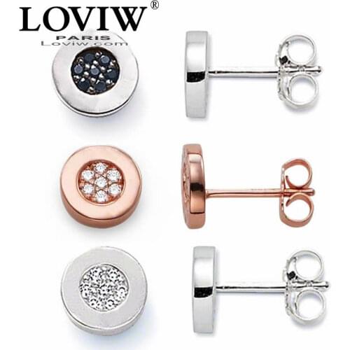 Classic Cubic Zirconia Anting Stud Earrings Trendy Women Brand New fashion Jewelry Untuk Wanita Kualitas Tinggi Bijoux