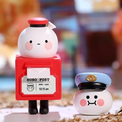 POP MRAA BOBO and COCO Wanderlust blind box toy Caja Ciega blind bag pop art doll doll kawaii desk model gift mystery box