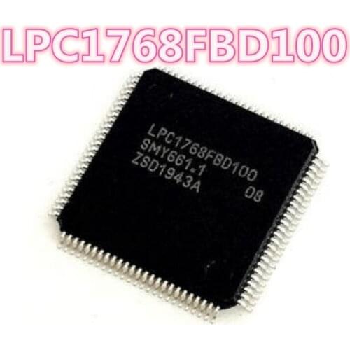 Good quality LPC1768FBD100 LPC1768FBD1OO LQFP100 microcontroller chip Free shipping
