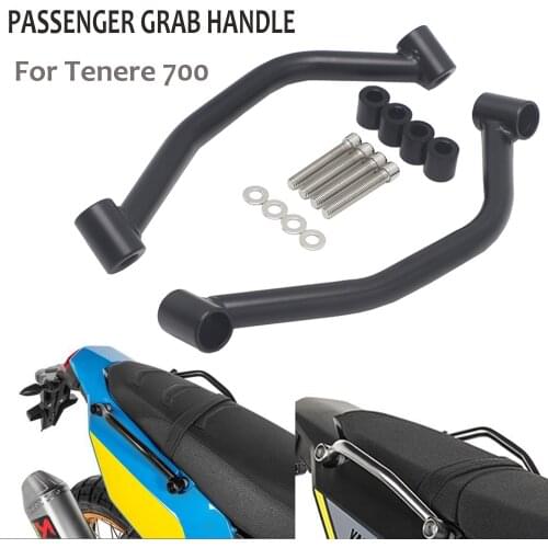 NEW Motorcycle Accessories Passenger Rear Grab Handle CNC Seat Hand Handle Grab Bar Rail FOR YAMAHA TENERE 700 XTZ XT700Z T700