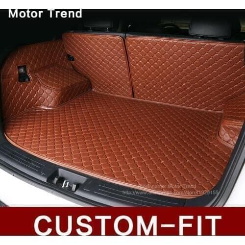 Custom fit car trunk mat for Nissan altima Rouge X-trail Murano Sentra versa Tiida 3D car-styling tray carpet cargo liner