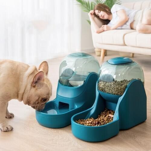 Dog Drinking Bowl Pet Feeding Bowl Cat Drinking Bowl Hanging Water Dispenser Pet Supplies