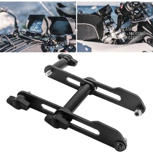 Motorcycle Adjustable Extend Phone Navigation Bracket GPS Plate Phone Stand Holder For BMW F900R F900XR S1000R F900 X R