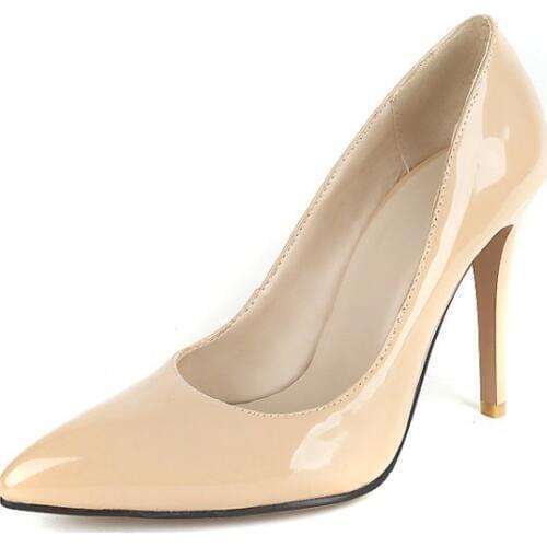 18 years of age season new sexy high with fine marry pointed over 40-48 single shoes 18110