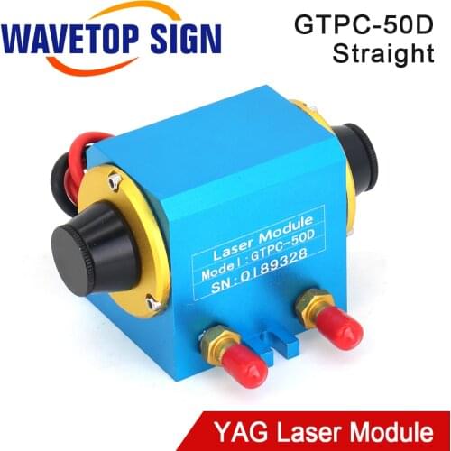 WaveTopSign GTPC 50D 50W Straight YAG Laser Module GTPC-50D Laser Diode Pump use for YAG Laser Machine