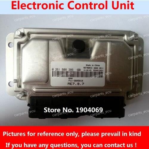 0261B08386 P11-3605010 M7.9.7 ECU Electronic Control Unit 0261B07102 A21-3605010FA/0261B07810 A21-3605010JA For Chery Car