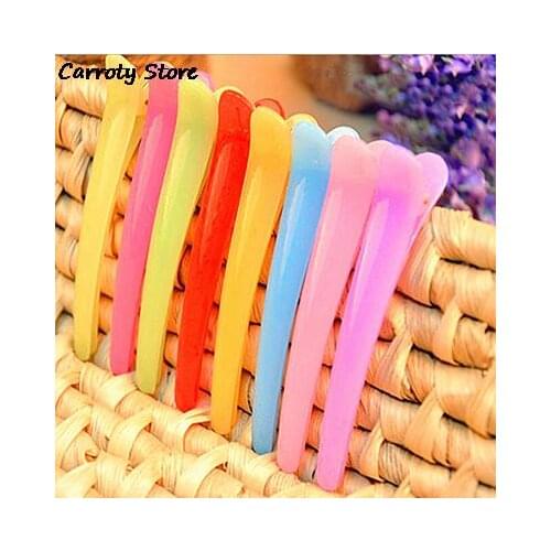 1/5/10Pcs Professional Hairdressing Accessory Plastic Hair Clip Salon Grip Barrette Hairpins Styling Tool