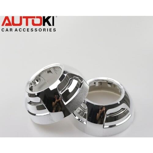 Free Shipping Autoki Universal 3.0 inches DIY retrofit hid projector lens shroud for 3.0inch 2.5inch projector lens light