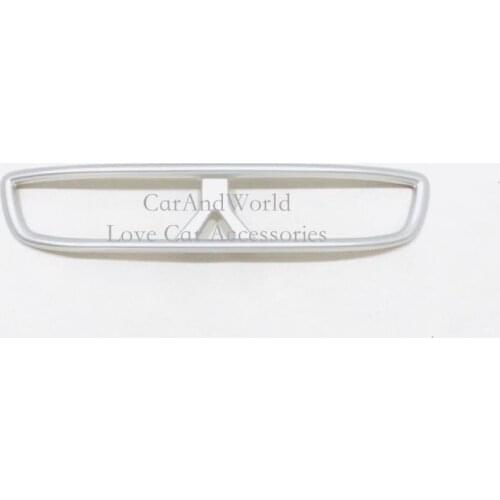 For Hyundai Tucson 2019 Interior Center Console Air Condition Outlet Vent Cover Frame Trims ABS Chrome Car-styling Accessories