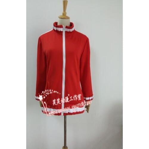 Gabriel Dropout Anime Coat Jacket Gabriel White Tenma Cosplay Costume F008