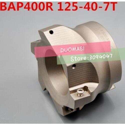 BAP 400R 125-40-7T 90 Degree Right Angle Shoulder Face Mill Head,CNC Milling Cutter, For APMT1604