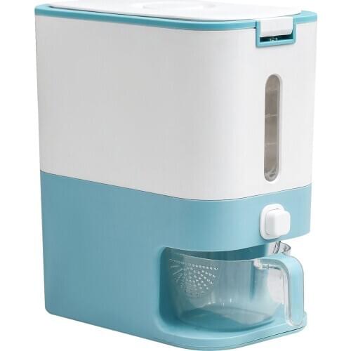 1PCS Smart Sealed Box Rice Storage Container Plastic Insect-proof Moisture-proof Rice Bucket Household Rice Grains Tank