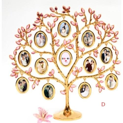 Alloy Couple Creative Photo Tree Girlfriend Wedding Birthday Gift Decoration