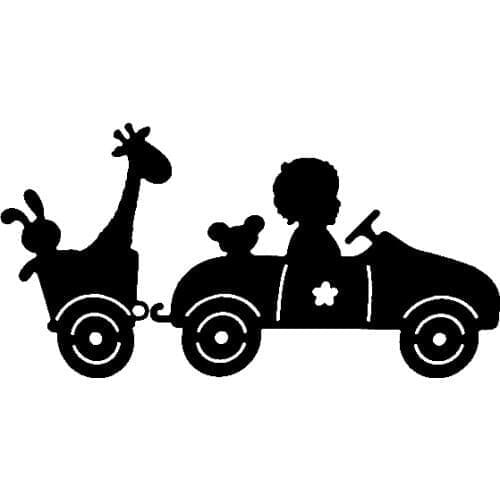 Kid Boy Car Giraffe Metal Cutting Dies New 2020 Stencils for DIY Scrapbooking Paper Cards Craft Decor Die