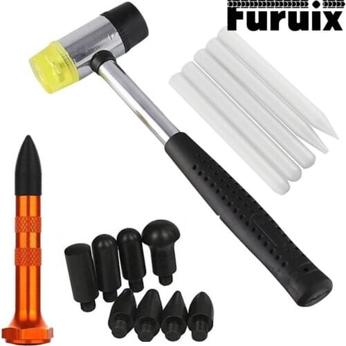 DR Knock Down Tools Tap Down Pen tap down tool kit with hammer Hand Tool Set For Paintless Hail Removal Car Dent Remover