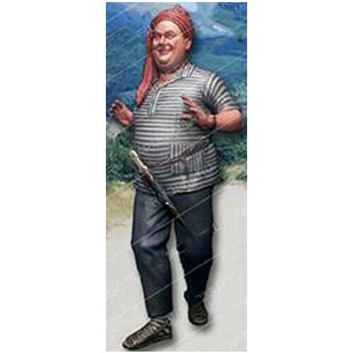 New Unassembled 1/16 120mm War Soviet movie actor 120mm Resin Kit DIY Toys Unpainted resin model