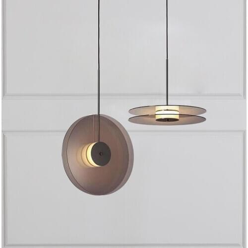 Modern Nordic Living Room Creative Chandeliers Personality Art Wrought Iron Chandeliers Led Geometric Shape Line Lights lustre