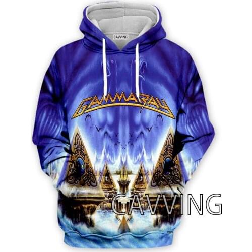 New Fashion Women/Mens 3D Print Gamma Ray Band Hoodies Hooded Sweatshirts Harajuku Hoodie Sweatshirts Tops Clothing G02