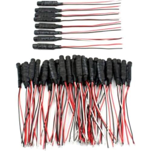 10 PCS CCTV Microphone Mini Sound Monitor Audio Device 56db Tiny High Sensitive Microphone for CCTV Security Camera DC6-12V