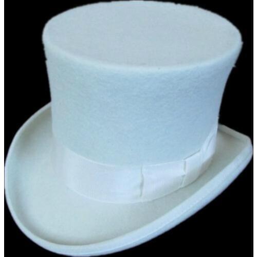15cm(5.89inch) 100% Wool Felt Fedoras Hat President Hats 100% Wool top hat 15cm high crown For Womens Mens Free Shipping
