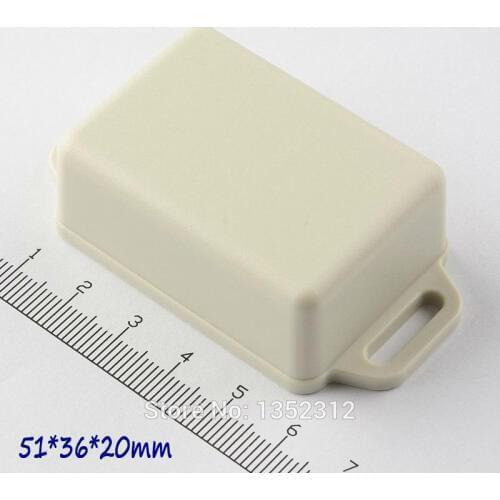 22 pcs/lot 51*36*20mm Wholesale wall mount enclosure for electric plastic project box abs waterproof junction outlet enclosure
