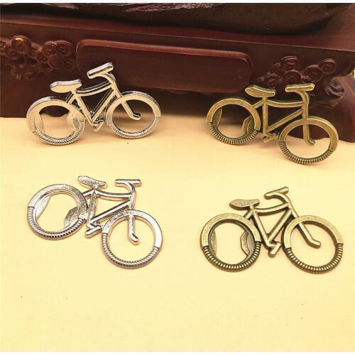 300Pcs/Lot Metal Beer Bottle Opener Cute Bike Bicycle Keychain Key Rings For Lover Biker Bottle Openers Creative Gift For Cyclin