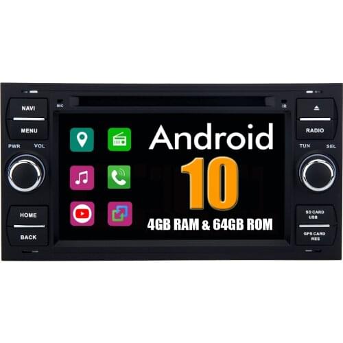 Android 10 Car Multimedia Player For Ford For Focus For Mondeo Fiesta Transit Galaxy Fusion Kuga Connect C-MAX S-MAX