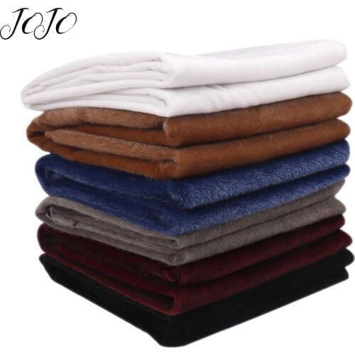 JOJO BOWS 45*135cm Velvet Fabric Soft Solid Cloth For Needlework Cloth Home Textile Apparel Sewing Material Wedding Decoration