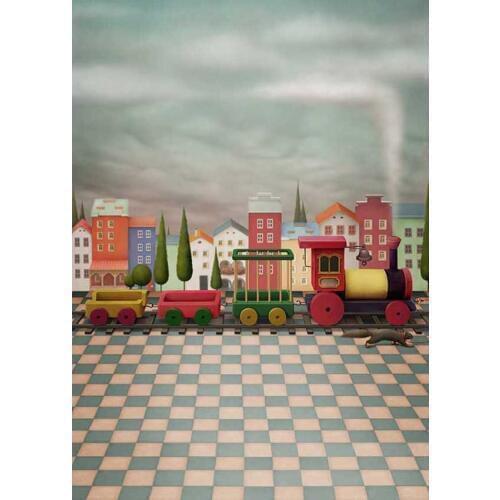 LIFE MAGIC BOX Background For A Photo Shoot Train Photographic Backdrops
