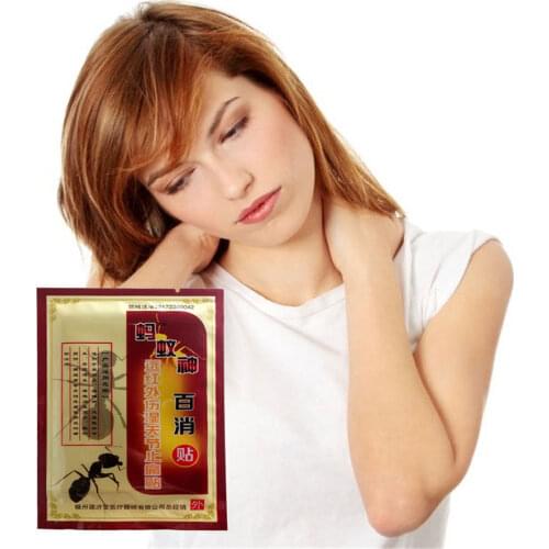 Chinese Herbal Cervical vertebra Lumbar spine Analgesic Plaster Heating Joint Shoulder Muscle PainRelief Patch Medical Orthopedi