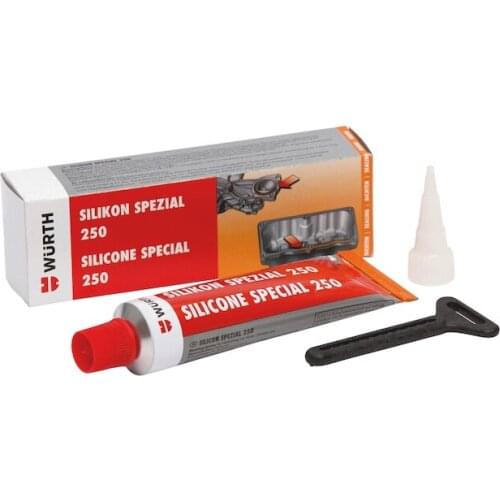 Wurth Engine sealing compound, Silicone Special 250 SEALCOMPD-ENG-SIL-SPECIAL250-BLACK-70ML