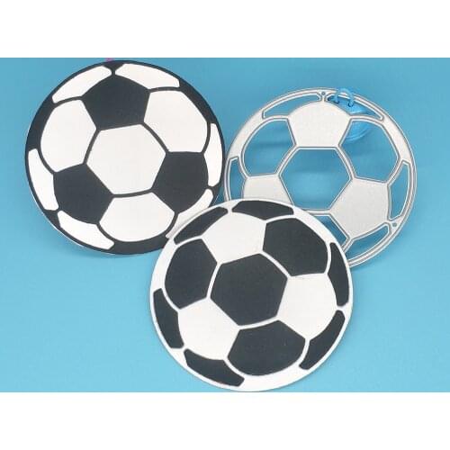 Sports, sports, football DIY metal cutting mold, scrapbook card making, embossed background, photo album handmade artwork