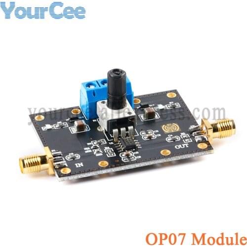 OP07 Module Single Low Deviation OP Amp Voltage Amplifier Signal Processing 1MHz Amplifier Board Module