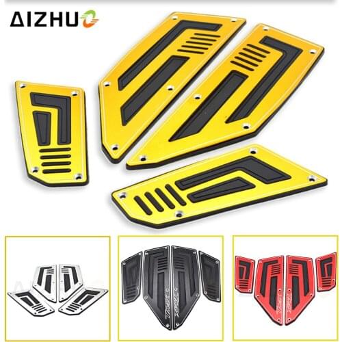 Motorcycle Foot Plate Foot Rest CNC Aluminum Motorbike Footrest For Yamaha TMAX 530 TMAX530 2012 2013 2014 2015 2016