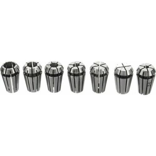 7pcs ER11 Spring Collet Set With ER11A 5mm Extension Rod For CNC Machine Tools 5mm Need To Install Heating Expansion