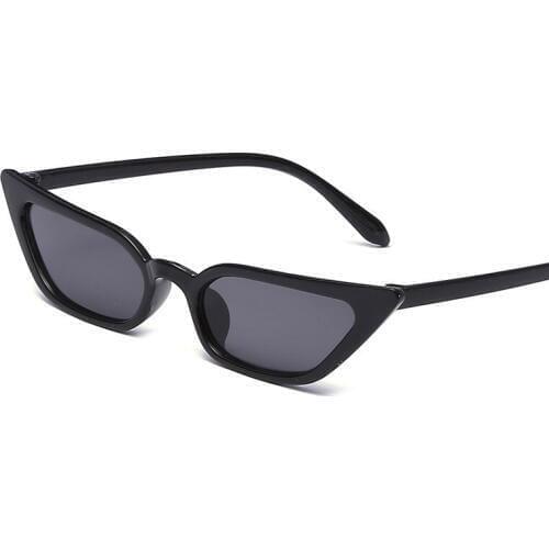 Higodoy 2019 New Versatile Female Sunglasses Small Box Cat Eye Sunglasses Fashion Retro Trend Outdoor Personality Sun glasses