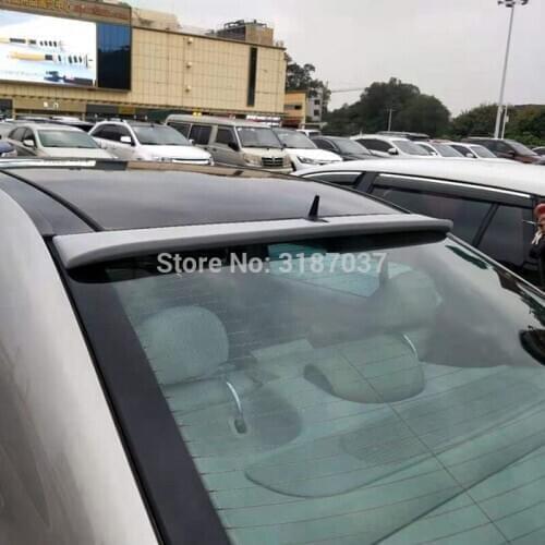 For Benz W211 roof spoiler E320 E260 E350 ABS Material Rear glass top wing Primer Color spoiler for W211 4 doors 2002-2006